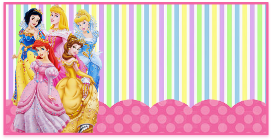 rhodesia candy bar princesas disney kit imprimible