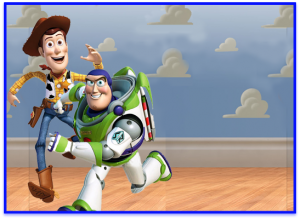 Kit imprimible candy bar Toy Story para cumpleaños