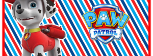 alfajores candy bar marshal paw patrol kit imprimible
