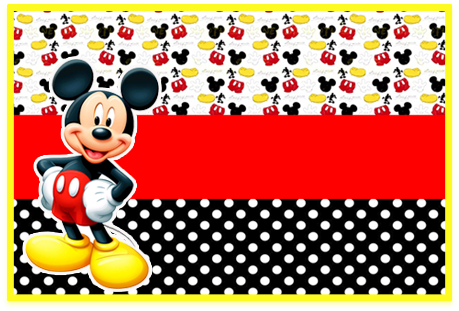 Tita -candy bar-mickey mouse kit imprimible
