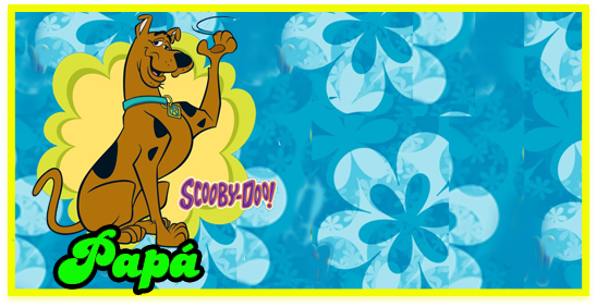 rhodesia candy bar SCOOBY DOO kit imprimible