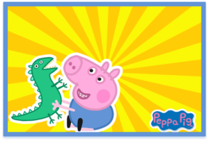 Kit candy bar George Pig