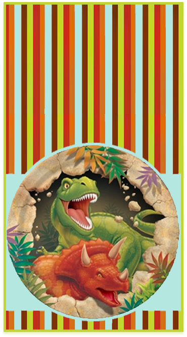 Kit imprimible candy bar Dinosaurios para cumpleaños | Candy Bar Gratis