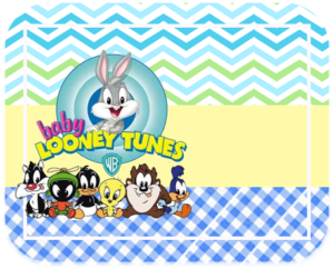 Kit imprimible candy bar Baby Looney Tunes para cumpleaños