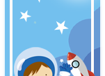 picodulce-candy bar ASTRONAUTA TIERNO kit imprimible