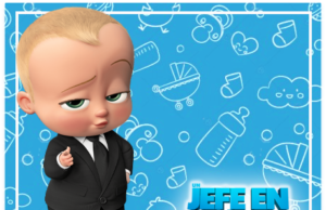 Kit imprimible candy bar Jefe en Pañales para fiestas y cumpleaños alfajores-candy bar JEFE EN PAÑALES kit imprimible