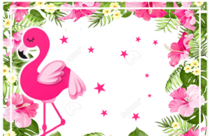 Kit imprimible candy bar Flamenco Tierno para fiestas y cumpleaños alfajores-candy bar FLAMENCO TIERNO kit imprimible
