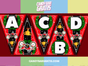 Kit imprimible Banderines Motocross para descargar – Candybargratis