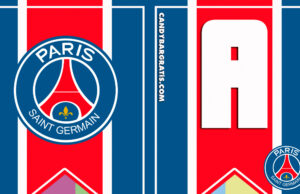 Kit imprimible Banderines PSG para descargar – Candybargratis