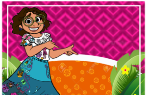 Kit imprimible candy bar Encanto para fiestas y cumpleaños alfajores-candy bar ENCANTO kit imprimible