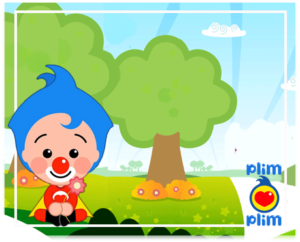 Kit imprimible candy bar Payasito Plim Plim