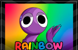 Kit imprimible gratis Rainbow Friends Purple candy bar alfajores3-candy-bar-rainbow friends purple-kit-imprimible