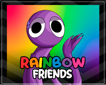 alfajores3-candy-bar-rainbow friends purple-kit-imprimible