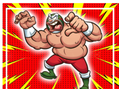 alfajores3-candy-bar-LUCHADOR MASCARA VERDE Y ROJO kit-imprimible