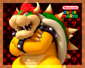 Kit imprimible gratis Bowser Mario Bross candy bar