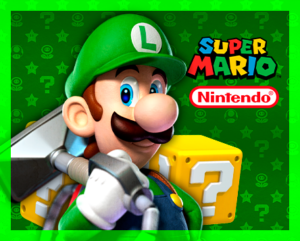 Kit imprimible gratis Luigi Mario Bross candy bar