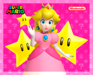 Kit imprimible gratis Princesa Peach candy bar
