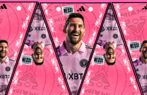 Kit imprimible Banderines Messi Inter de Miami gratis