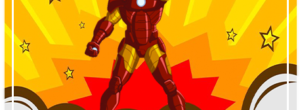 Tita-candy-bar-AVENGERS ANIMADOS IROMAN kit-imprimible