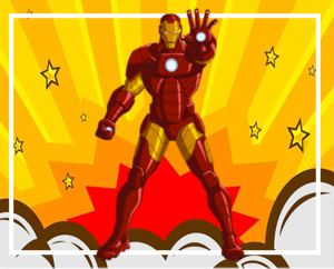Kit imprimible gratis Avengers IronMan candy bar