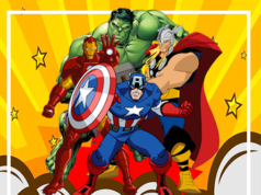 Kit imprimible gratis Avengers candy bar