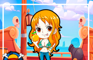 Kit imprimible gratis One Piece Nami candy bar