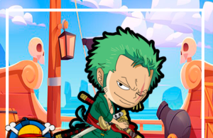 Kit imprimible gratis One Piece Zoro candy bar