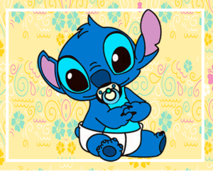 Kit imprimible gratis Stich Bebe candy bar