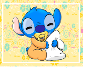 Kit imprimible gratis Stich Bebe Manta candy bar