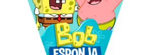 banderines-BOB ESPONJA-separador