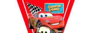 banderines-CARS-letra-M