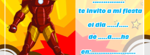 invitacion-tarjetita-candy-bar-AVENGERS ANIMADOS IROMAN kit-imprimible