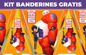 Kit imprimible Banderines Big Hero 6 gratis KIT IMPRIMIBLE GRATIS BANDERINES BIG HERO 6