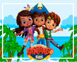 Kit imprimible gratis Santiago de Mares candy bar