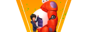 banderines-BIG HERO 6-numero-0