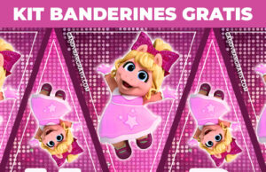 Kit imprimible Banderines Baby Piggy gratis KIT IMPRIMIBLE GRATIS BANDERINES BABY PIGGY