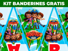Kit imprimible Banderines Santiago de Mares gratis KIT IMPRIMIBLE GRATIS BANDERINES SANTIAGO DE MARES