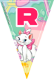 banderines-GATITA MARIE-letra-R