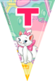 banderines-GATITA MARIE-letra-T