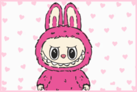 Tita-candy-bar-Labubu-Rosa-kit-imprimible Tita-candy-bar-Labubu-Rosa-kit-imprimible