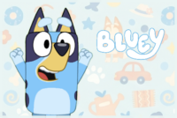 Tita Bluey kit imprimible Tita Bluey kit imprimible