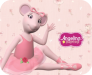 Alfajores Angelina Ballerina Saludando kit imprimible Alfajores Angelina Ballerina Saludando kit imprimible