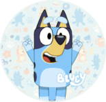 Alfajores Bluey kit imprimible Alfajores Bluey kit imprimible