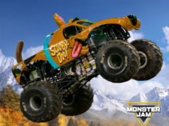 Kit imprimible gratis Scooby Doo Monster Jam candy bar para cumpleaños