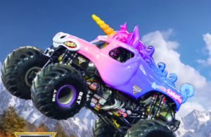 Kit Imprimible Gratis Unicornio Monster Jam para Candy Bar