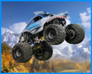 Kit Imprimible Gratis Monster Jam Megalodon – Candy Bar 18 Piezas
