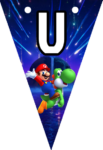 Banderines Super Mario Galaxy Banderines banderines imprimibles Banderines Super Mario Galaxy Banderines banderines imprimibles