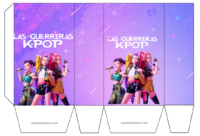 Bolsitas Las Guerreras Kpop kit imprimible Bolsitas Las Guerreras Kpop kit imprimible