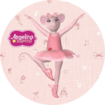 Bonobon Angelina Ballerina Rosa kit imprimible Bonobon Angelina Ballerina Rosa kit imprimible