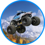 Bonobon Monster Jam Megalodon kit imprimible Bonobon Monster Jam Megalodon kit imprimible